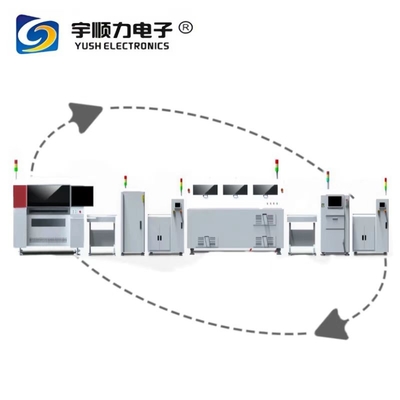 Linea di produzione in linea ad alta velocità SMT completamente automatica per LED