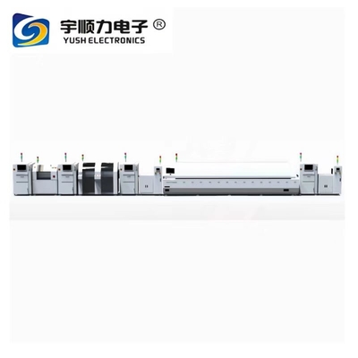 Linea di produzione di assemblaggio di PCB SMT semiautomatico ad alta velocità